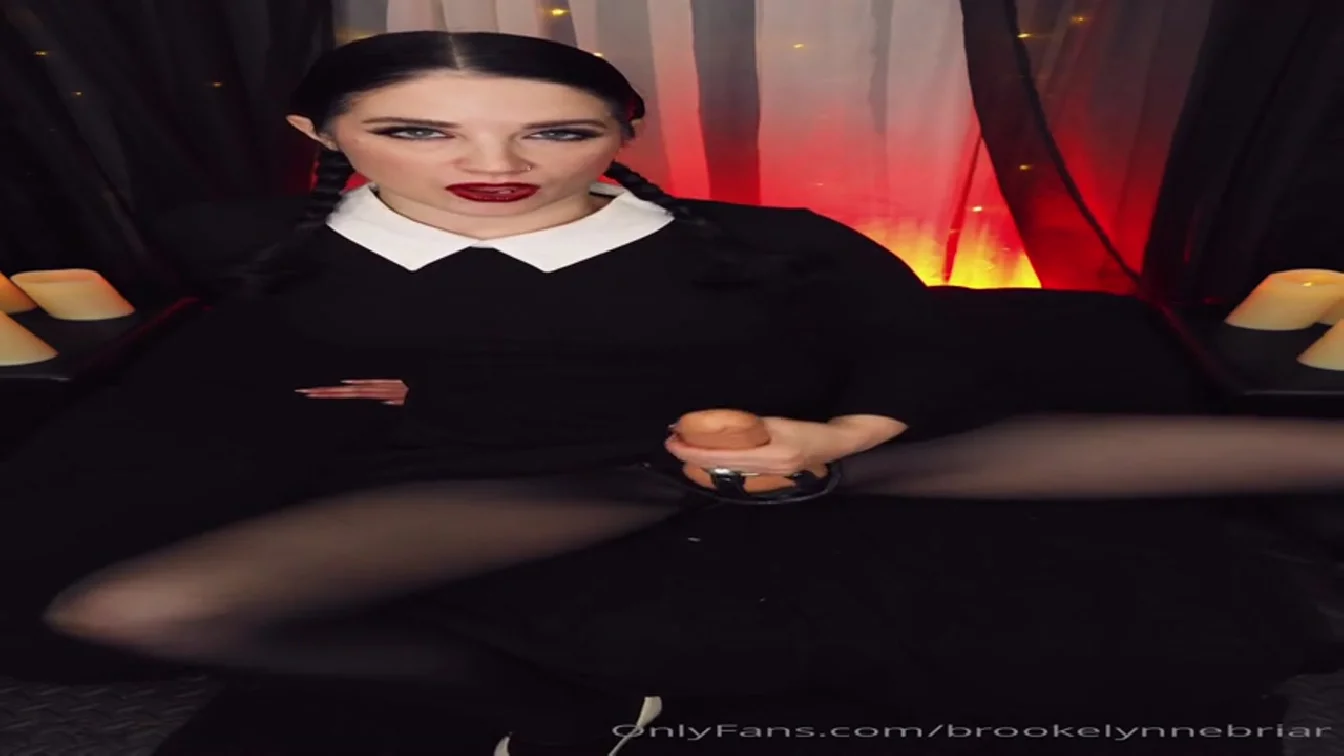 OnlyFans BrookelynneBriar Presents Wednesdays Cumslut CEI Training  Part 1 XXX